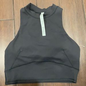 Everlux and mesh cropped tank top lululemon bra